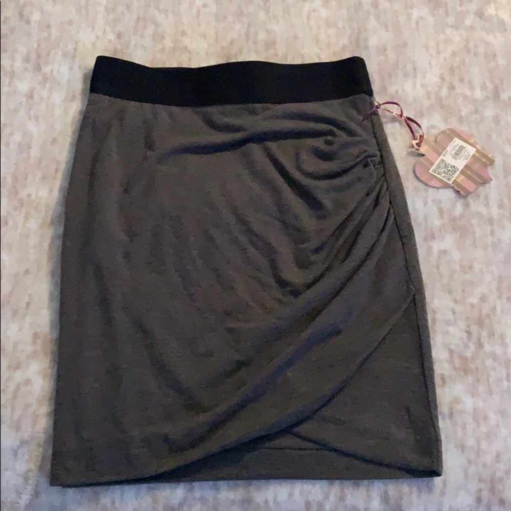 Gray skirt